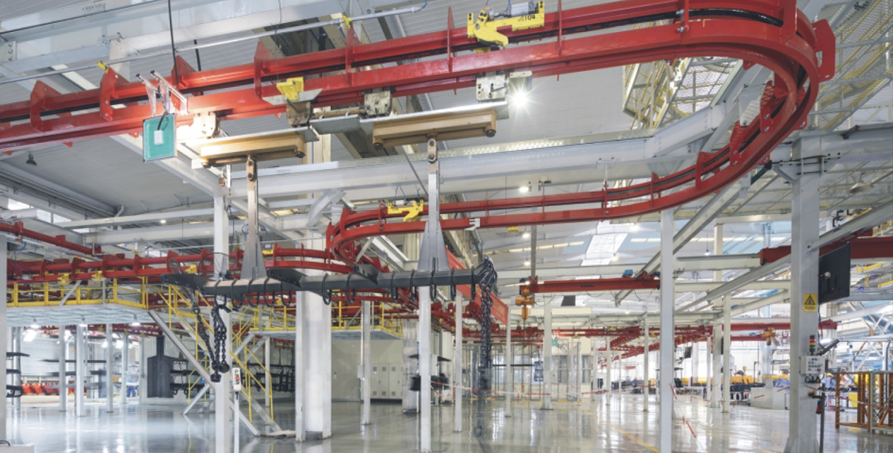 Hangcha Automatiske overhead logistikklinjer